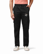 Load image into Gallery viewer, Tagdo Cotton Multi-Pocket Cargo Pant for Men Black
