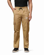 Load image into Gallery viewer, Tagdo Cotton Multi-Pocket Cargo Pant for Men Gold
