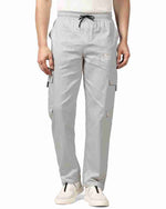 Load image into Gallery viewer, Tagdo Cotton Multi-Pocket Cargo Pant for Men Silver
