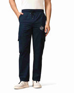 Load image into Gallery viewer, Tagdo Cotton Multi-Pocket Cargo Pant for Men Navy
