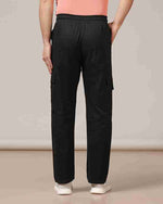 Load image into Gallery viewer, Tagdo Cotton Multi-Pocket Cargo Pant for Men Black
