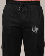 Load image into Gallery viewer, Tagdo Cotton Multi-Pocket Cargo Pant for Men Black
