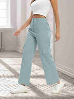Load image into Gallery viewer, Tagdo Cotton Multi-Pocket Cargo Pant for Women Silver
