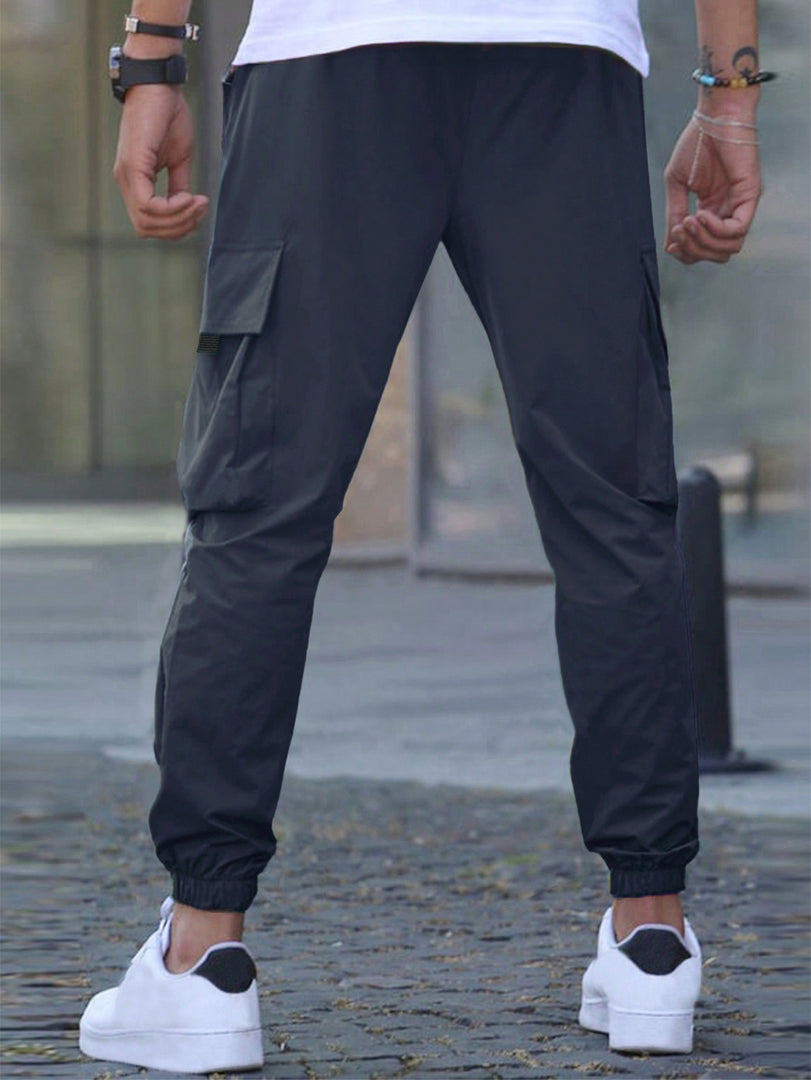 TAGDO Solid Cargo Pant for Men||Joggers Pant||Regular Pant||Gym Pant (5157)