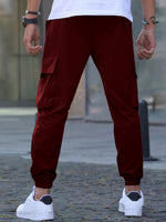 Load image into Gallery viewer, TAGDO Solid Cargo Pant for Men||Joggers Pant||Regular Pant||Gym Pant (5157)
