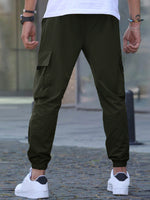 Load image into Gallery viewer, TAGDO Solid Cargo Pant for Men||Joggers Pant||Regular Pant||Gym Pant (5157)
