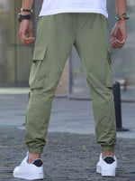 Load image into Gallery viewer, TAGDO Solid Cargo Pant for Men||Joggers Pant||Regular Pant||Gym Pant (5157)
