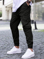 Load image into Gallery viewer, TAGDO Solid Cargo Pant for Men||Joggers Pant||Regular Pant||Gym Pant (5157)
