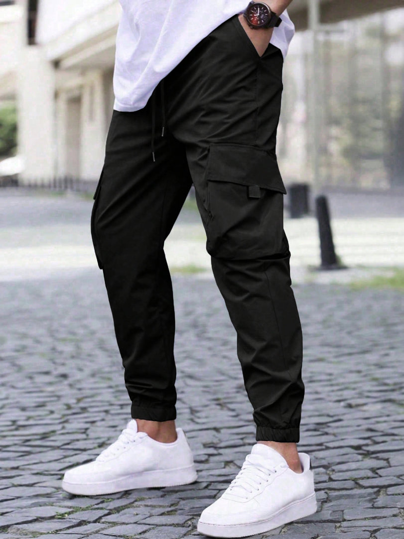 TAGDO Solid Cargo Pant for Men||Joggers Pant||Regular Pant||Gym Pant (5157)