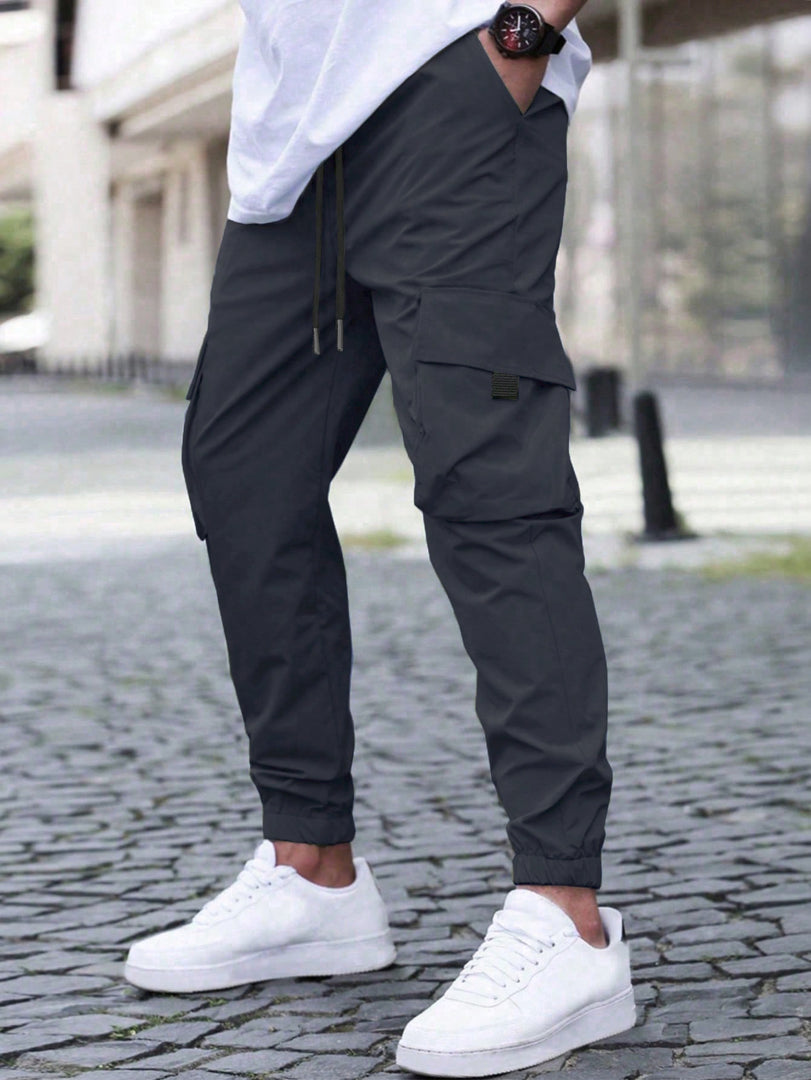 TAGDO Solid Cargo Pant for Men||Joggers Pant||Regular Pant||Gym Pant (5157)