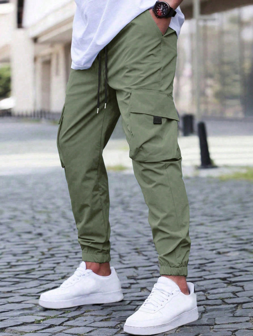 TAGDO Solid Cargo Pant for Men||Joggers Pant||Regular Pant||Gym Pant (5157)