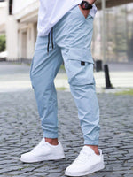 Load image into Gallery viewer, TAGDO Solid Cargo Pant for Men||Joggers Pant||Regular Pant||Gym Pant (5157)
