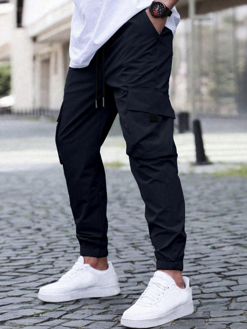 TAGDO Solid Cargo Pant for Men||Joggers Pant||Regular Pant||Gym Pant (5157)