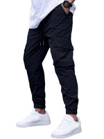Load image into Gallery viewer, TAGDO Solid Cargo Pant for Men||Joggers Pant||Regular Pant||Gym Pant (5157)
