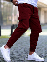 Load image into Gallery viewer, TAGDO Solid Cargo Pant for Men||Joggers Pant||Regular Pant||Gym Pant (5157)
