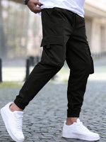 Load image into Gallery viewer, TAGDO Solid Cargo Pant for Men||Joggers Pant||Regular Pant||Gym Pant (5157)

