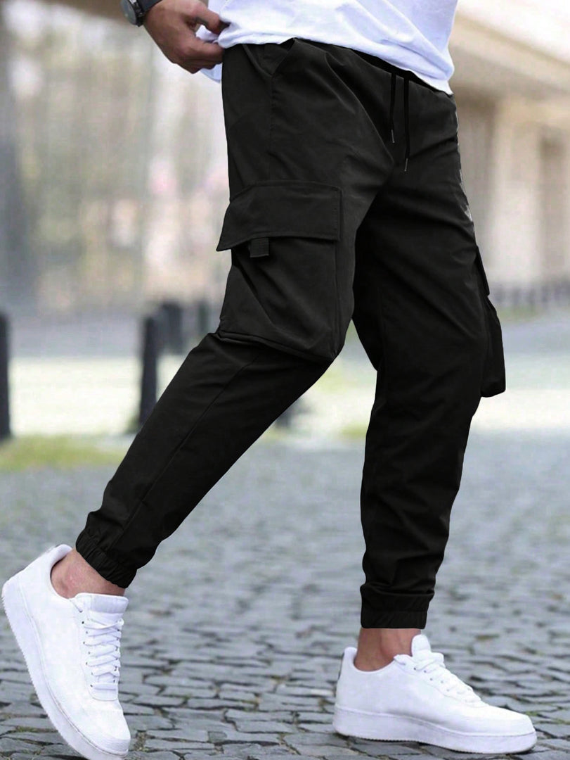 TAGDO Solid Cargo Pant for Men||Joggers Pant||Regular Pant||Gym Pant (5157)