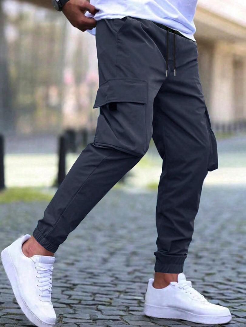 TAGDO Solid Cargo Pant for Men||Joggers Pant||Regular Pant||Gym Pant (5157)