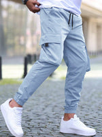 Load image into Gallery viewer, TAGDO Solid Cargo Pant for Men||Joggers Pant||Regular Pant||Gym Pant (5157)
